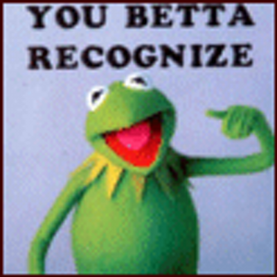 Image result for you better recognize kermit